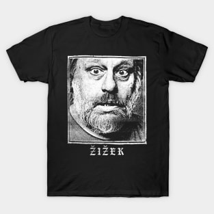 Slavoj Žižek // Retro Styled Fan Design T-Shirt